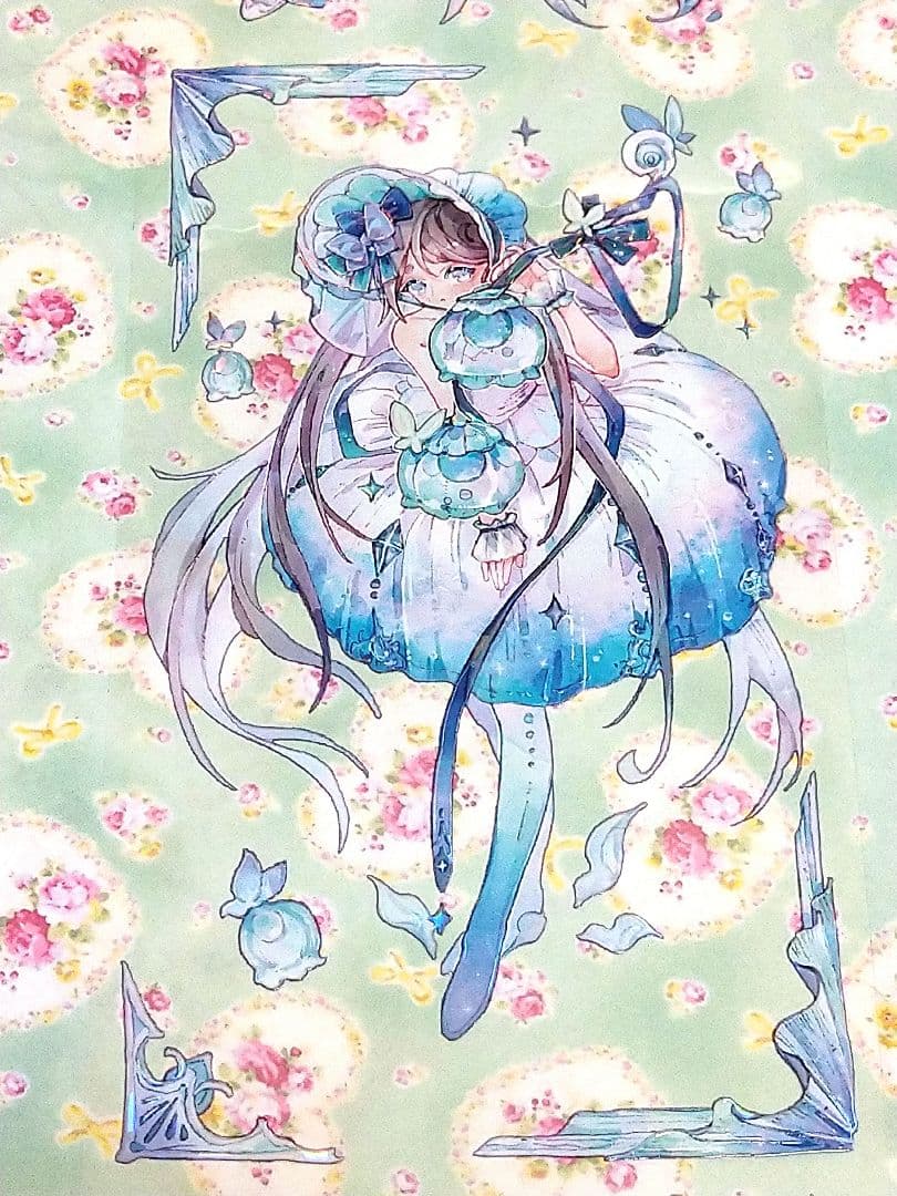 ✩のこり２✩J1007＃月神拂香(贝壳光)柑橘x吾心切り売り海外人物マステ女の子