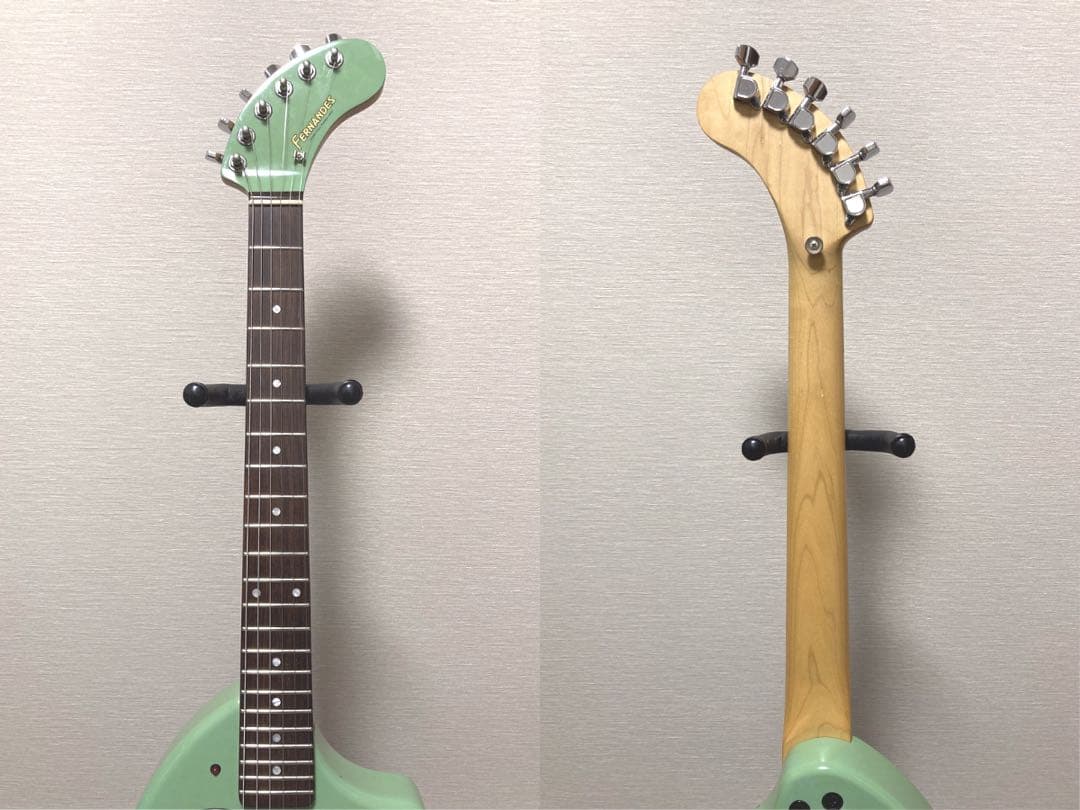 FERNANDES ZO-3 緑 グリーン USBアダプター付き 弦新品