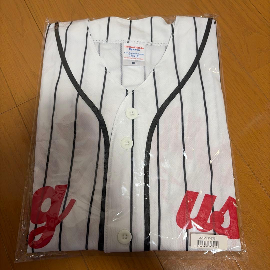 ねぐせ。 未開封 ストライプ柄 ユニフォーム XLサイズ