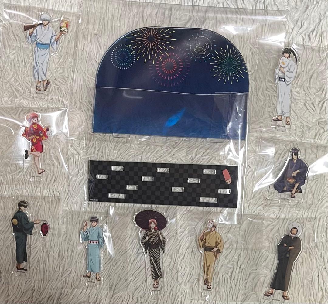 集合 アクリルジオラマ 銀魂2 掟は破るためにこそある　マルイ アクリルスタンド